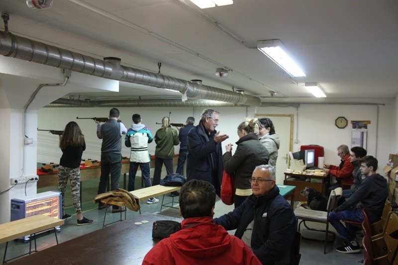 Strijelci streljačkog kluba rovinj u Puli na natjecanju