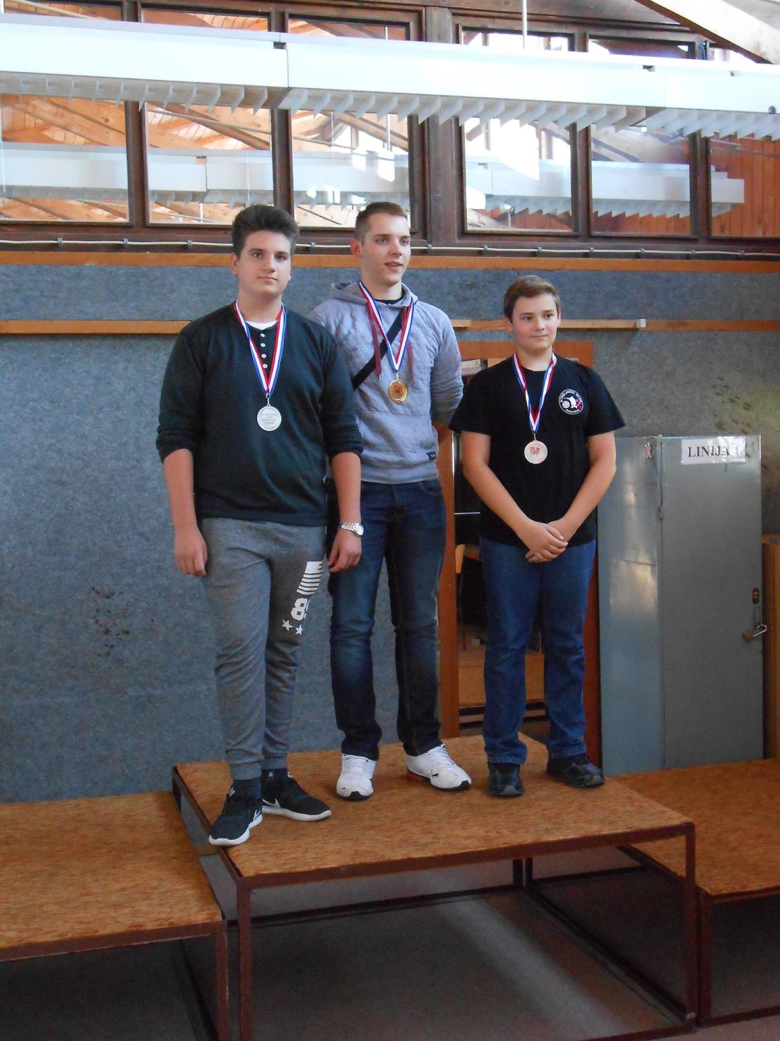 Mateo Cerin srebrna medalja kadeti zračna puška muški