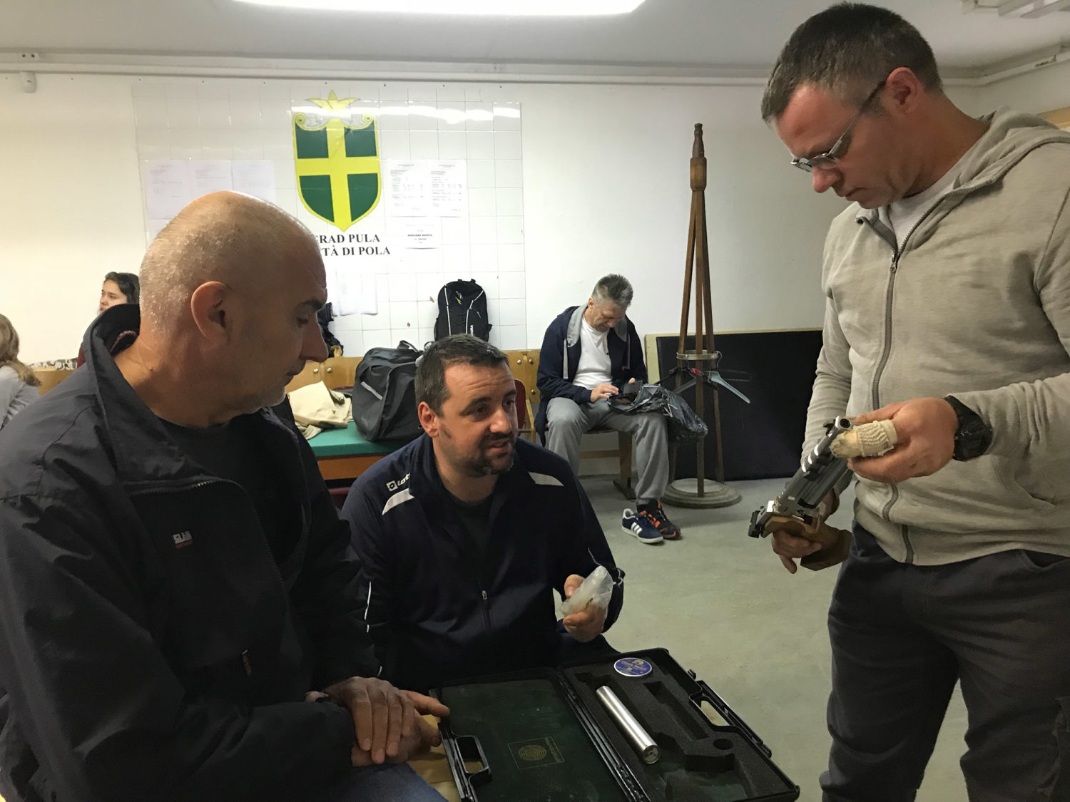 Strijelci rovinja na 1.kolu 1.B Hrvatske Lige u Puli-Pola 2018