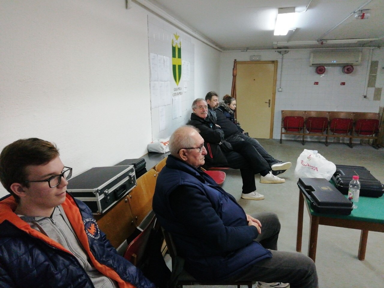 Natjecanje u Puli 2.kolo 1.B Hrvatske Lige zračni pištolj