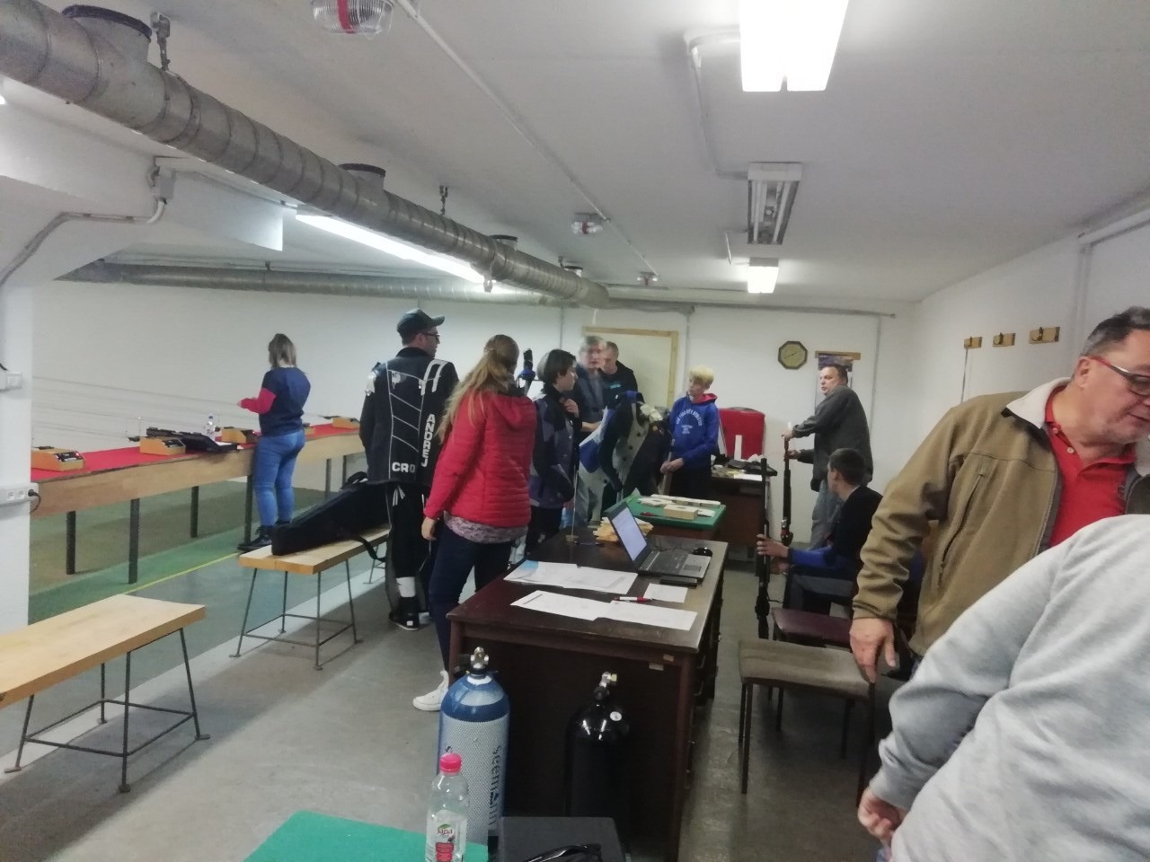 Natjecanje u Puli 2.kolo 1.B Hrvatske Lige zračni pištolj