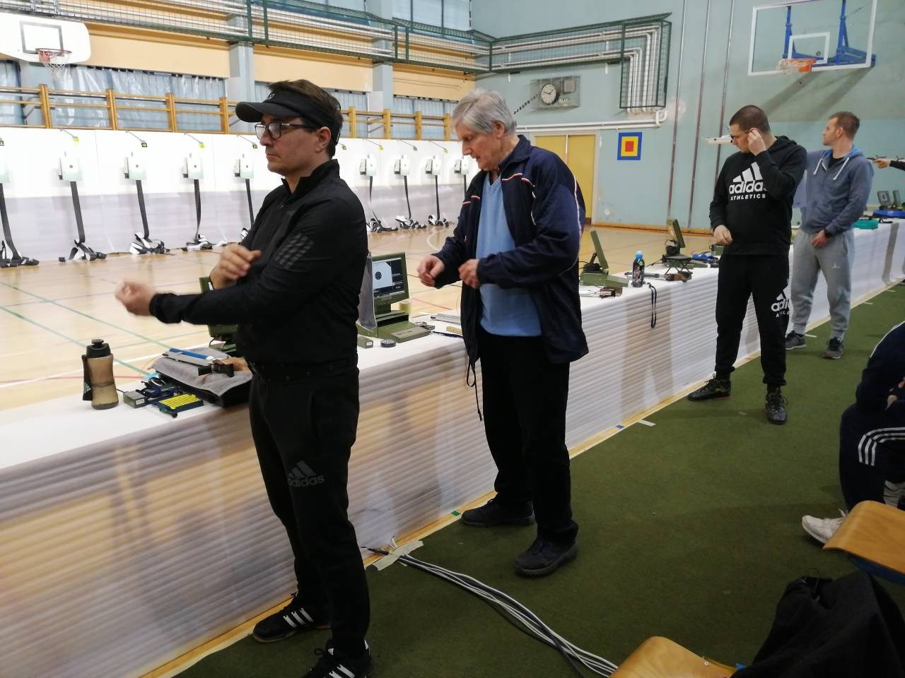 Emin Kugić na prvenstvu hrvatske u sportskom streljaštvu zračni pištolj muški