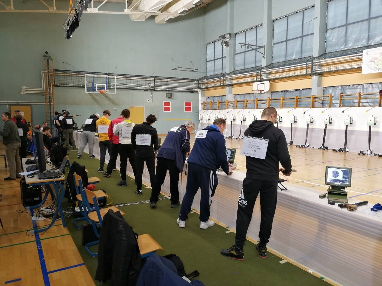 Ekipa rovinja na prvenstvu hrvatske u sportskom streljaštvu zračni pištolj muški