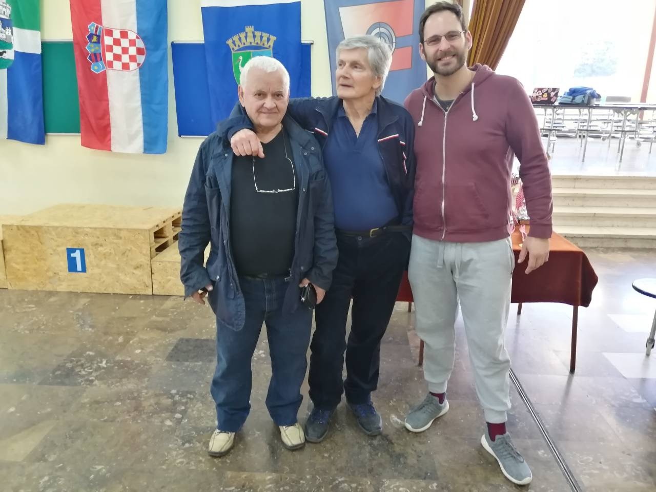 Ekipa rovinja na prvenstvu hrvatske u sportskom streljaštvu zračni pištolj muški