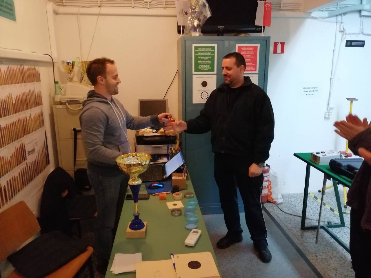 Ekipa strijelaca streljačkog kluba rovinj na županijskom prvenstvu 2019