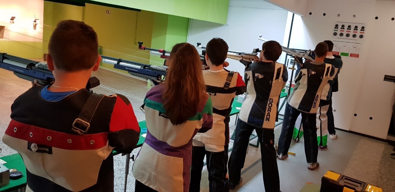 Kadeti streljačkog kluba rovinj na prvanstvu istarske županije 2019