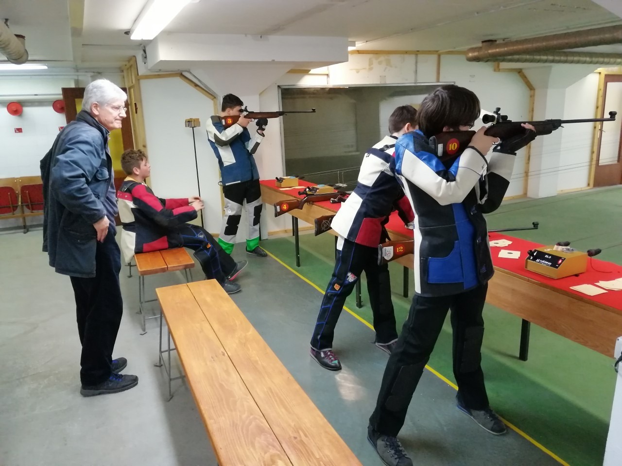 Kadeti i kadetkinje streljačkog kluba rovinj natjecanju u Puli