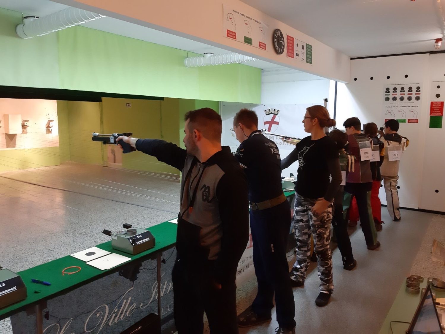 Strijelci streljačkog kluba rovinj na natjecanju 1.B Hrvatska Liga
