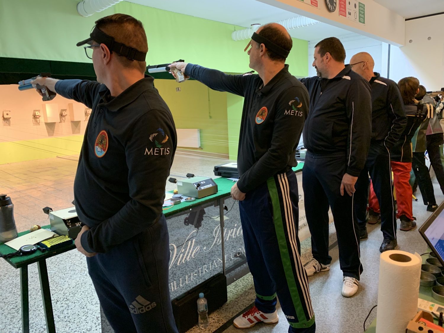 Drugo kolo 1.B Hrvatske Lige Rovinj strijelci Streljačkog kluba rovinj i streljačkog kluba rječina rijeka natjecanje u streljaštvu zračni pištolj