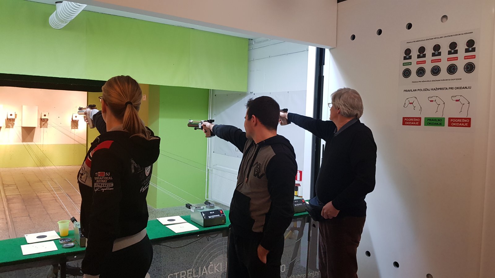 strijelci streljačkog kluba istra na 1.B hrvatskoj ligi