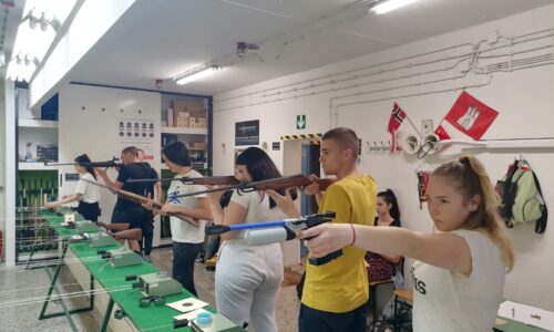 Četvrti tjedan škole streljaštva za učenike srednje talijanske škole Rovinj